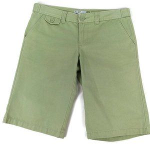 Old Navy Low Waist Flat Front Bermuda Shorts Size 2